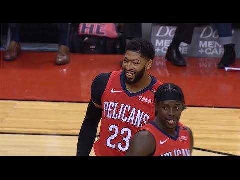 Anthony Davis - 25 pts, 20 reb, elite rim protection - Full highlights vs Raptors