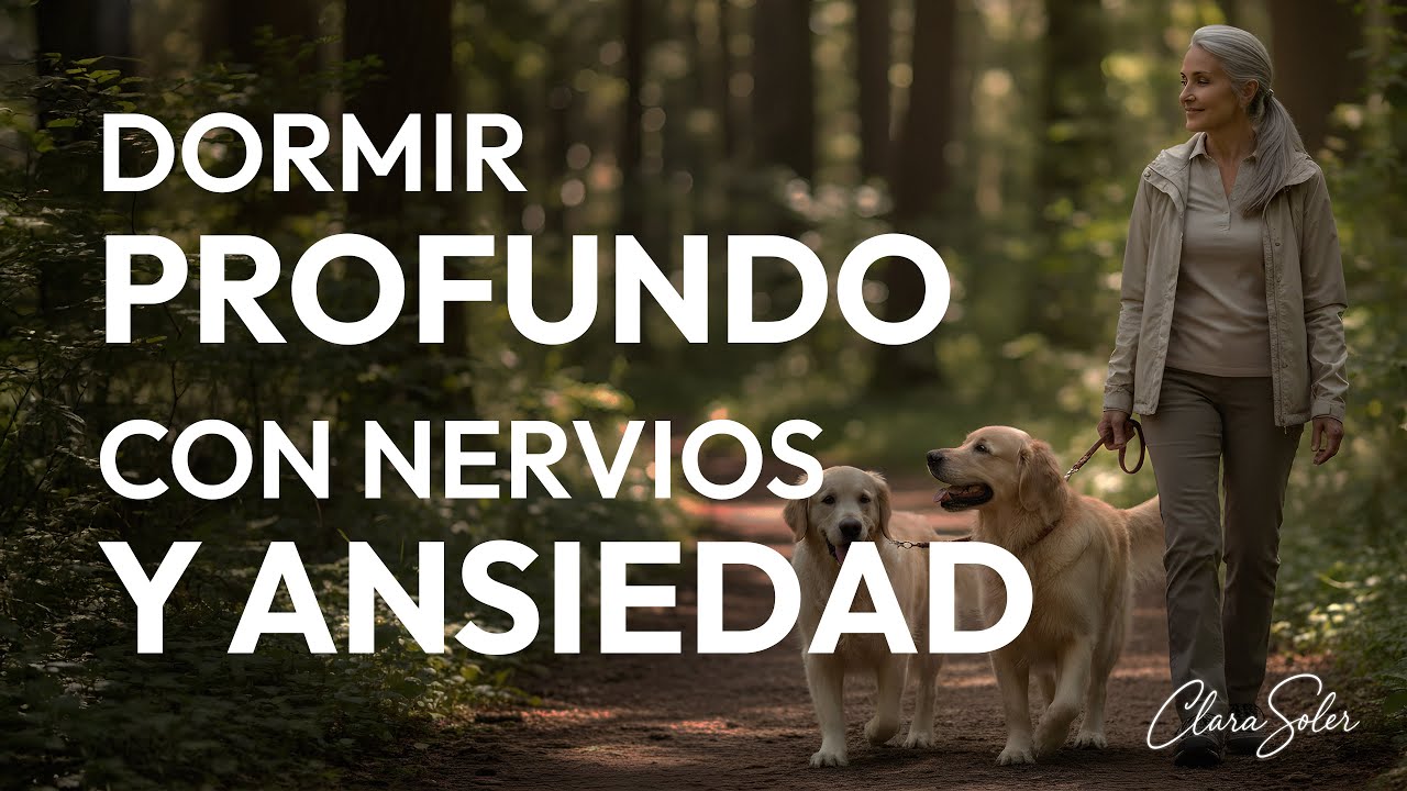 Meditación para dormir y calmar el sistema nervioso sobreestimulado por la ansiedad