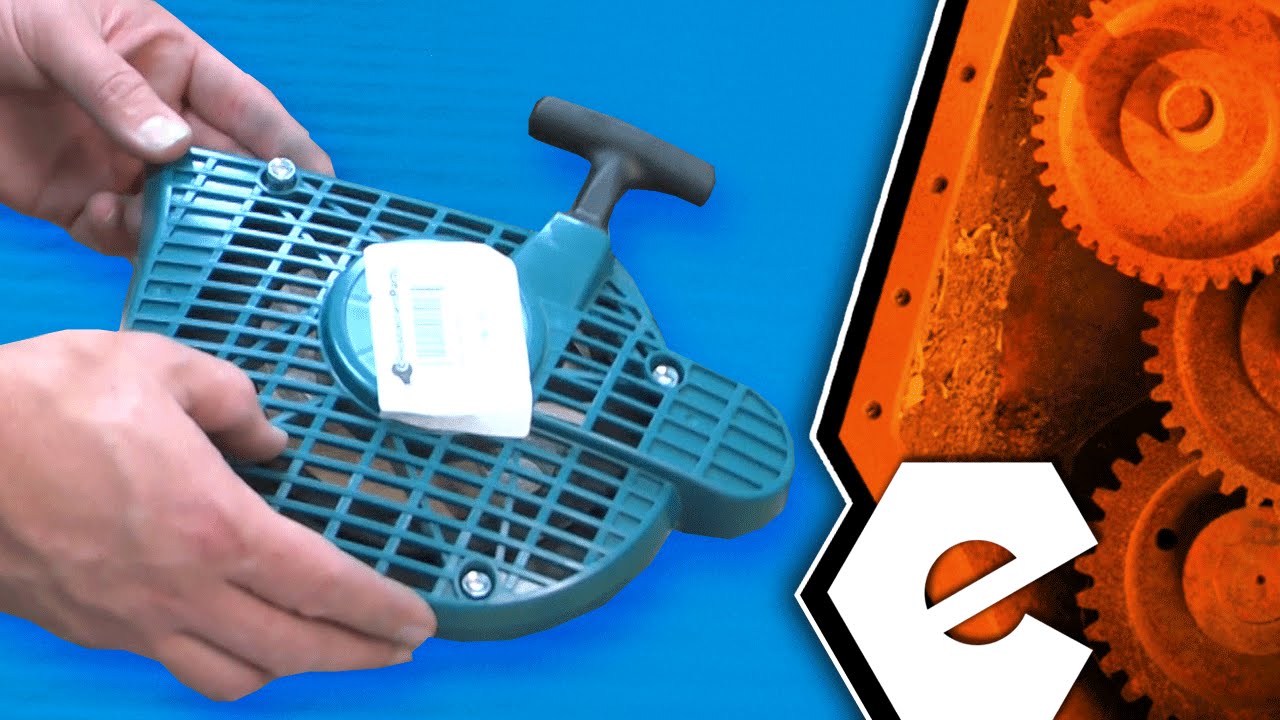 Replacing your Makita Concrete Saw Starter Assembly