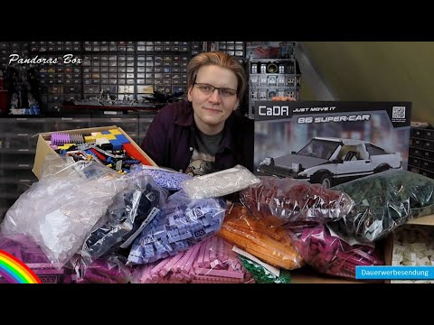 Hinter den Kulissen von Pandoras Box - Ein riesiger Berg Steine für die Lego-Oma dank euch!