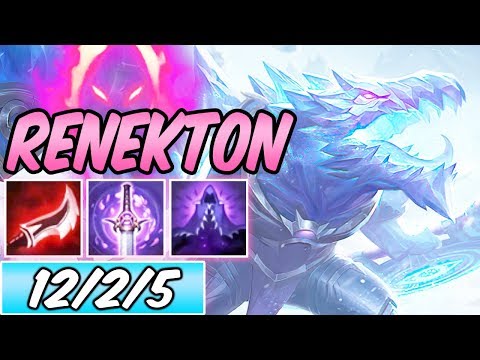 S+ BLACKFROST RENEKTON MID 40% CDR FULL BURST LETHALITY DARK HARVEST | Build & Runes