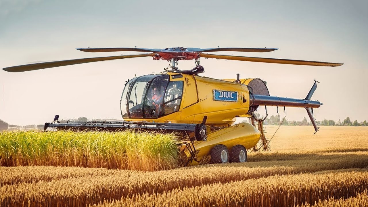 I watched this video 1000 times! These agricultural machines will leave farmers unemployed!