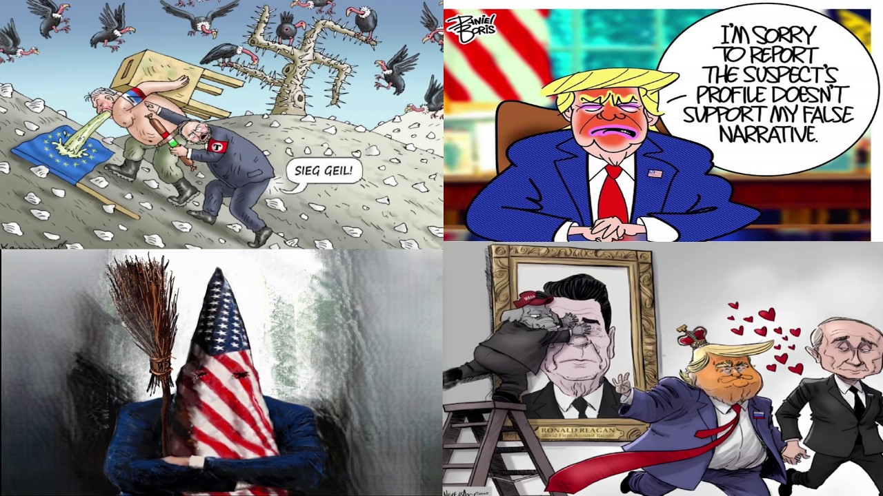 Funny Satire Comic Today April 13 | Donald Trump | Greenland | Iran | Tariff | Epstein | Oil