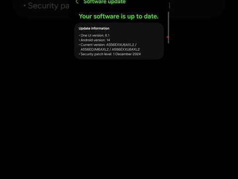 How to Update Software in Samsung 2025 📱