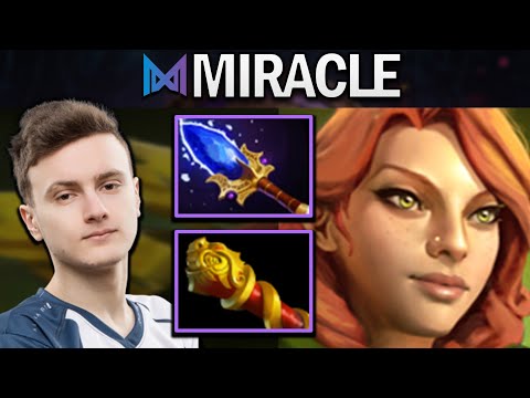 NIGMA.MIRACLE WINDRANGER WITH AGHANIMS-MKB - DOTA 2 7.27 GAMEPLAY