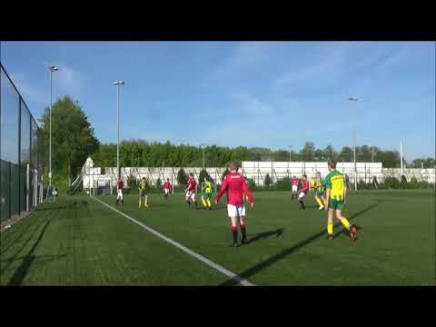 FC Rijnvogels JO14 1 vs Voorschoten '97 JO14 1
