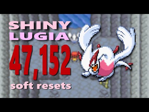 I Broke My Shiny Hunting Record... (Shiny Lugia in FR/LG)