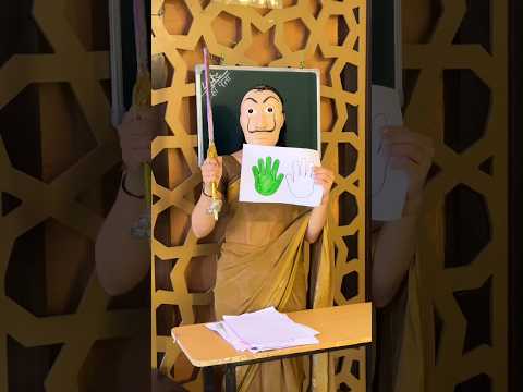 Hand Painting🎨challenge👺😰 || Prathna Shinde || #shorts #challenge #shortsfeed