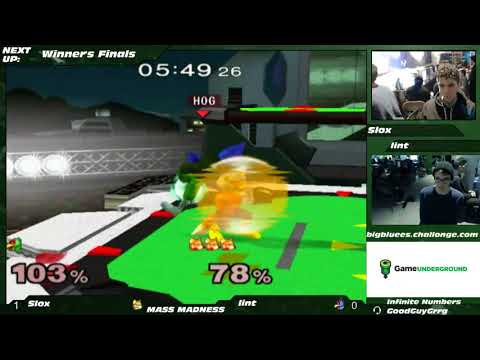 Mass Madness 20 SSBM - lint (Falco) vs. Slox (Fox) - Melee WF
