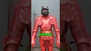 O MAIOR PROBLEMA DAS ARMADURAS #curiosidades #shorts #curiosidade