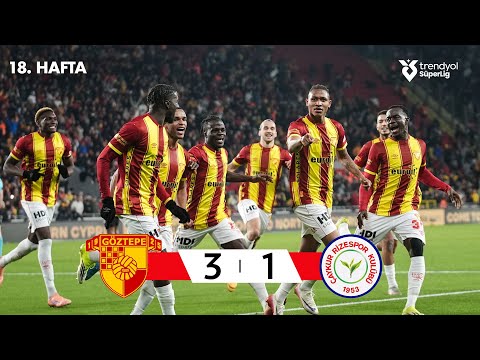 Göztepe (3-1) Çaykur Rizespor - Highlights/Özet | Trendyol Süper Lig - 2025/26