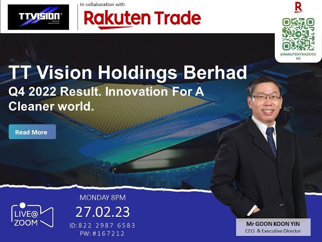 Rakuten Trade Ideas 🎯 Webinar - TT Vision Holdings Bhd (Business Overview)