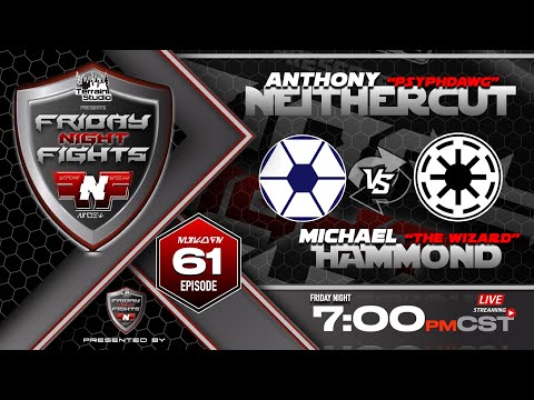 Star Wars Legion Battle Report - Episode 61 Friday Night Fights - GAR Flutters vs. CIS Rad Cannons