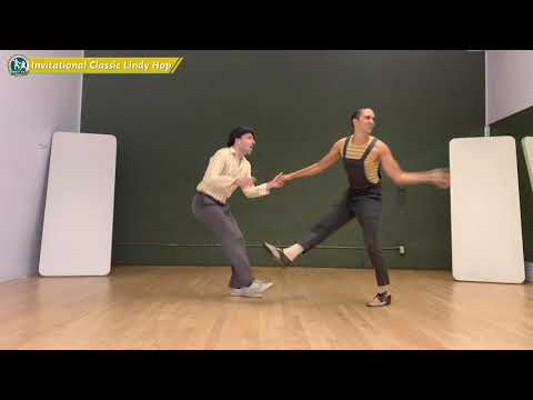 ILHC 2020 - Invitational Classic Lindy Hop - Caleb Teicher & Nathan Bugh (United States)