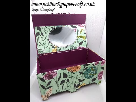 Beautiful Triple Enforced Keep Sake Box