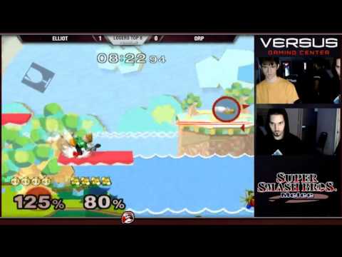 VS Weekly 6/05/16 - Losers R6 - Eliott (Peach) vs Orp (Fox) - Melee
