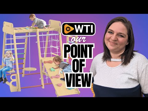 Upgraded Indoor Playground 9-in-1 Jungle Gym - WTI product video review