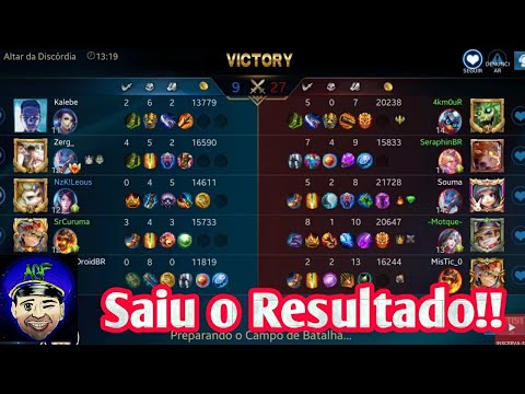 Resultado da Primeira Seletiva para o Clan 7REIS - Heroes Evolved