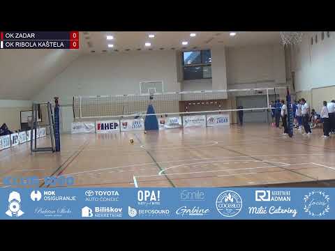 (Hrvatski odbojkaški kup) OK Zadar- OK Ribola Kaštela
