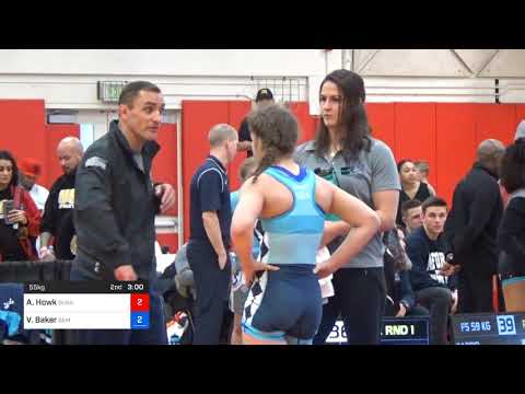 WM/WM 55 KG - RR1 - Alisha Howk (SKWC) Vs. Vayle-rae Baker (WS)