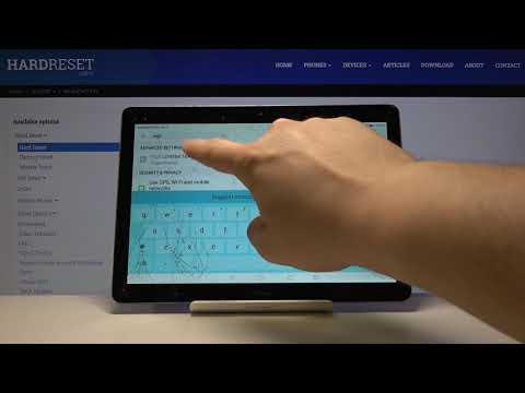 HUAWEI MediaPad T3 – Accessibility Settings & High Contrast Text Option