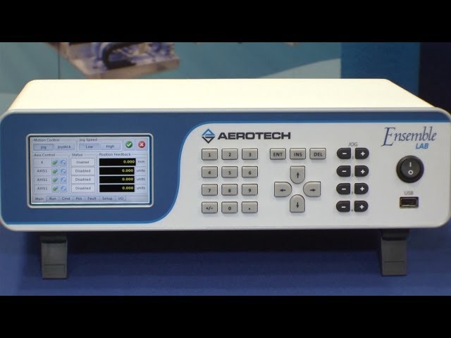 Aerotech at CLEO 2013 - Ensemble LAB Motion Controller