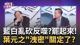 [討論] 慟！葉元之在節目上被自己選民尚毅夫洗臉