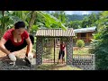 200 Days Build A Clean And Tidy Kitchen Use Scrap Plastic Bottles To Build BUILD LOG CABIN
