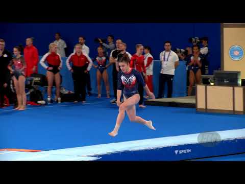 CALLON Lea (FRA) W - 2019 Trampoline Worlds, Tokyo (JPN) - Qualification Tumbling R1