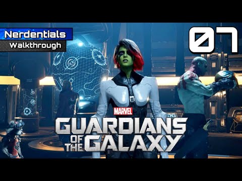 GUARDIANS OF THE GALAXY Walkthrough Gameplay | Part 7 | THE ROCK (FULL GAME)