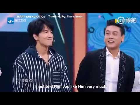 JERRY YAN'S REACTION WITH JIA LING'S CONFESSION IS SO CUTE English Sub (short clip)