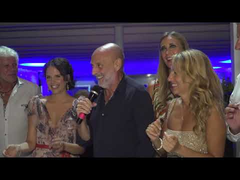 Serata finale Mattone del Cuore 2020. Tanti ospiti con Paolo Brosio, Bagno Annetta Forte dei Marmi.