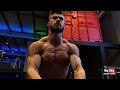 Ripped Muscle Model Blake Sinclair Pre Comp Gym Pump Styrke Studio
