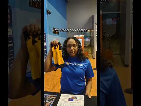 When in SkyZone 🤷 #skyzonetopeka #trampoline #park #topeka #best #socks