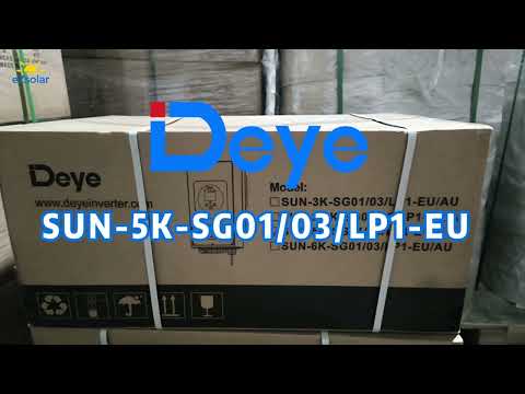 Deye SUN-5K-SG03LP1-EU — огляд гібридного інвертора