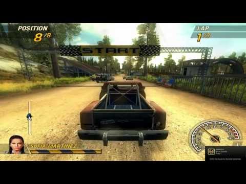 flatout 2 xbox 360 split screen