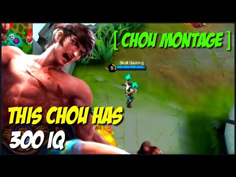 THIS CHOU HAS 300 IQ [ CHOU MONTAGE ] KING OF MUAY THAI •SKIN MONTAGE •MLBB√√