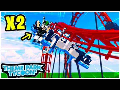 Can I Build *X2* In 1 HOUR? ⏲ (Theme Park Tycoon 2)