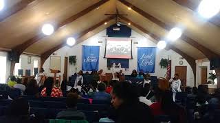 St. John Divine Praise Dancers dancing to "We Are One" by Jekalyn Carr