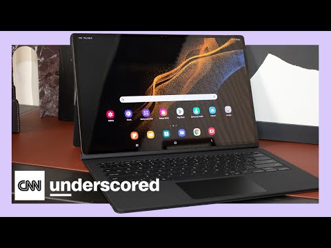 Planšetė Tabletė Samsung Galaxy Tab S8 + 12.4 "128 GB 5G Sidabrinis (M- X806BZSAEU) video