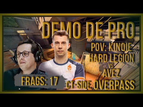 [PT] zorlaK Analisa: PoV KINQIE - HARD LEGION vs AVEZ - OVERPASS (CT-SIDE) [Demo de Pro]