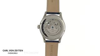 Carl von Zeyten CVZ0084RBLS Orologio Uomo Waldhaus Automatico Limitato