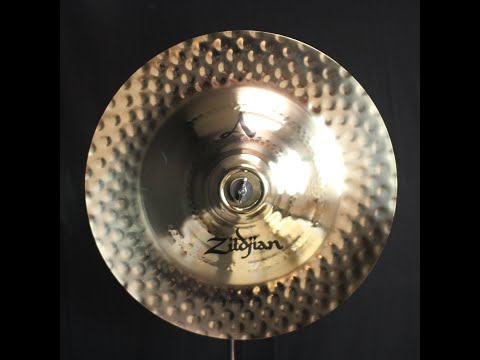 Zildjian 21" A Ultra Hammered China - 1952g (video demo) image 2