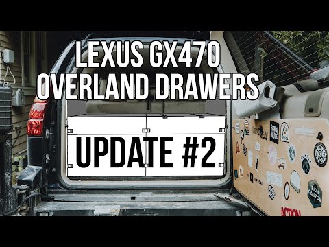 Lexus GX470 Overland Build: Rear Drawer System Update #2.