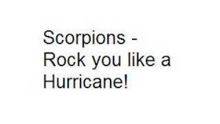 The Scorpions - Rock you like a Hurricane 2000