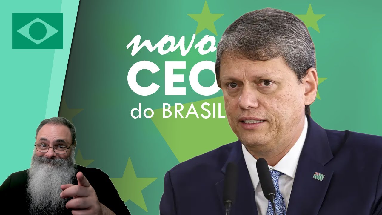 TARCÍSIO lança CAMPANHA para PRESIDENTE em 2026: "BRASIL precisa TROCAR o CEO", mas FALTA BOLSONARO