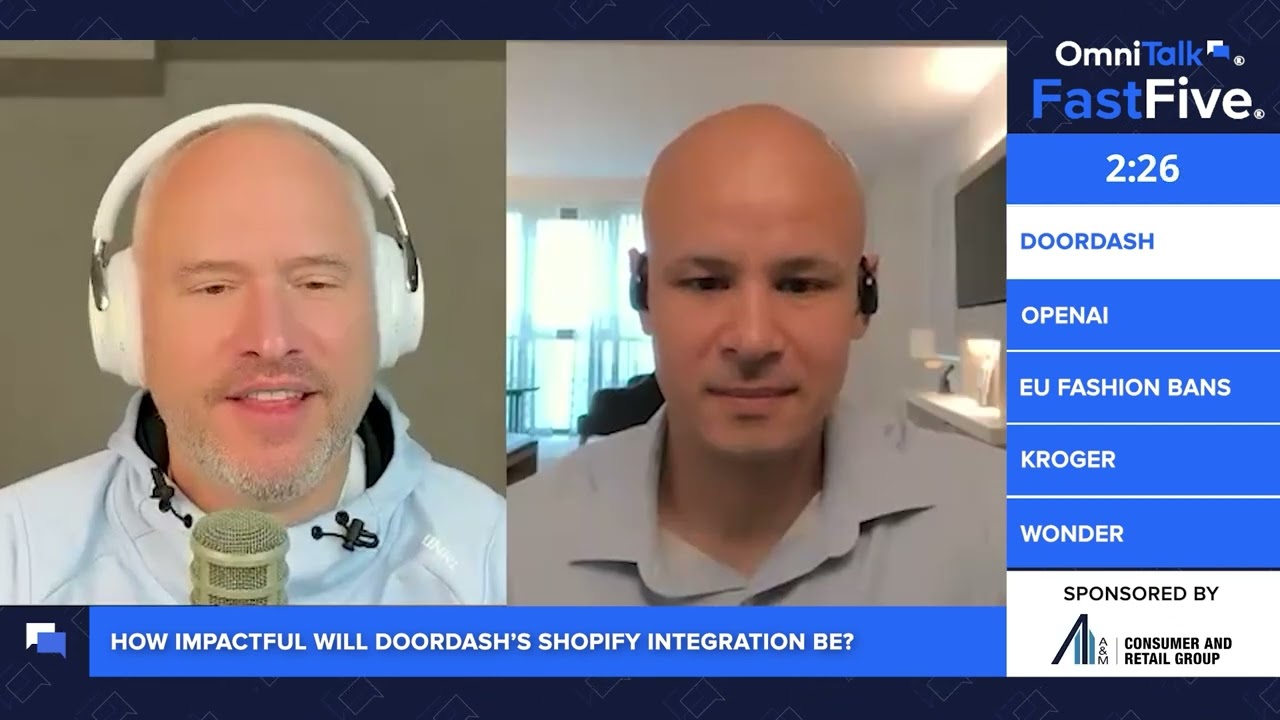 DoorDash's Shopify Integration Could Change Local Commerce | Fast Five Shorts