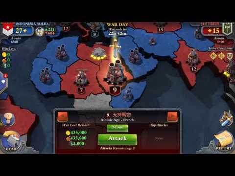 Dominations - Juragan's Attack 14.03.2017 (vs. Atomic Age Lvl. 184)