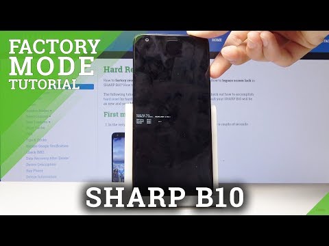 FASTBOOT MODE SHARP B10 - How to Enter & Use Android Fastboot