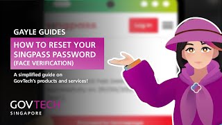 How do I reset my Singpass password (Face Verification) - Gayle Guides